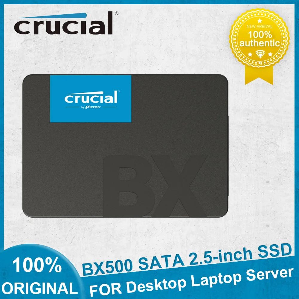 Crucial BX500  SSD ָ Ʈ ̺ ϵ ũ, Ʈ PC ƮϿ, 3D NAND SATA, 2.5 ġ, 240GB, 480GB, 1TB,  ǰ